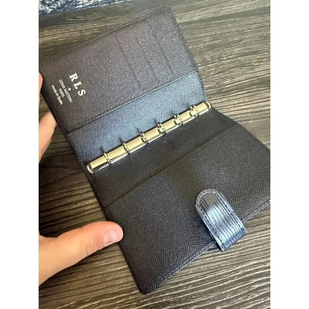 Louis Vuitton Epi Agenda PM in Black